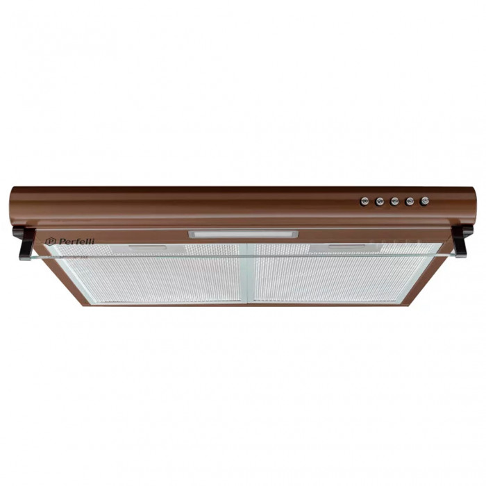 Витяжка плоска PERFELLI PL 5144 Dark BR LED