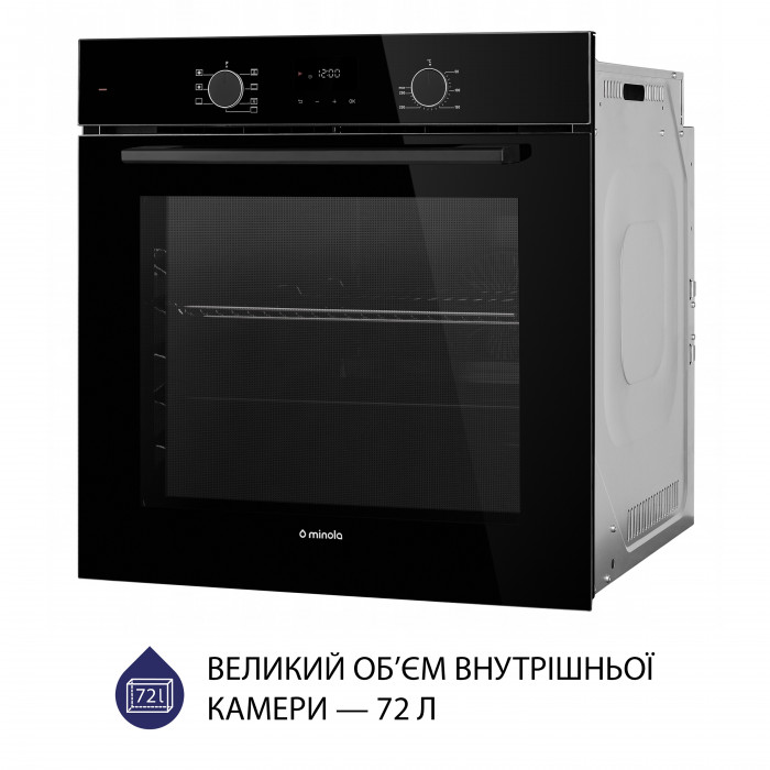 Духова шафа електрична MINOLA EOD 675 BL