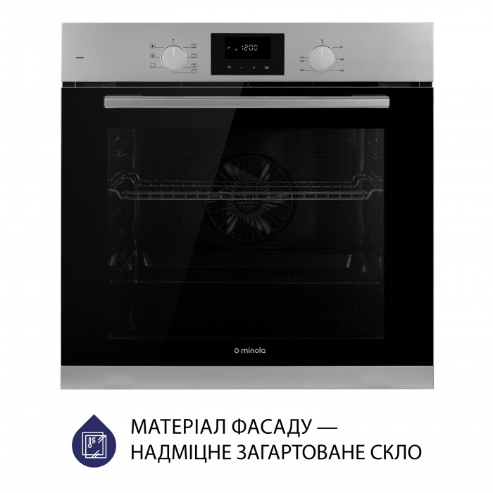 Духова шафа електрична MINOLA EOD 675 Dove Gray