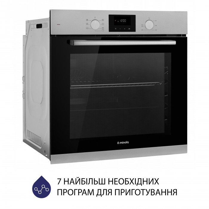 Духова шафа електрична MINOLA EOD 675 Dove Gray
