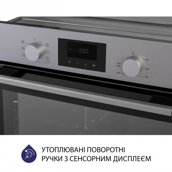 Духова шафа електрична MINOLA EOD 675 Dove Gray