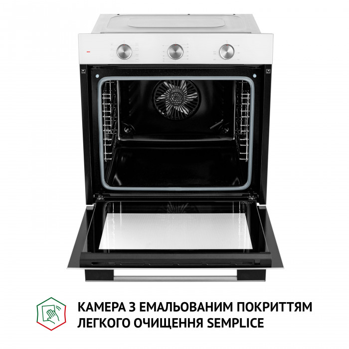 Духова шафа електрична PERFELLI DIAMOND 6M8L BIANCO