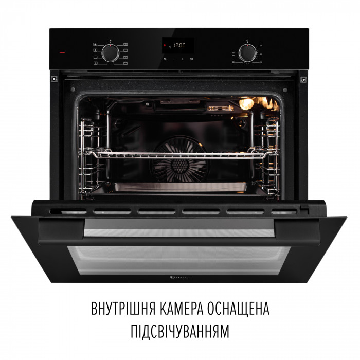 Духова шафа електрична PERFELLI PERLA 6D8I NERO