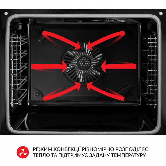 Духова шафа електрична WEILOR FDO6F8BI