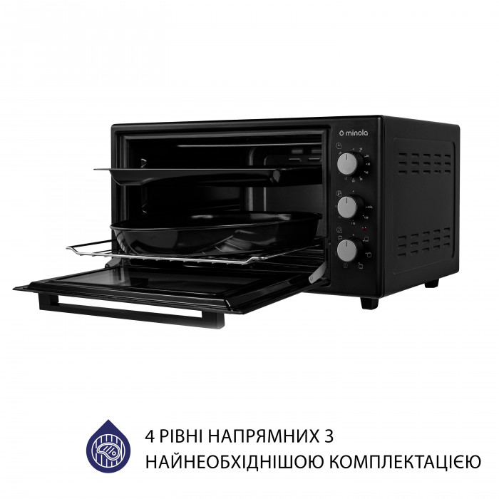 Електрична піч MINOLA FOET 3714 BL
