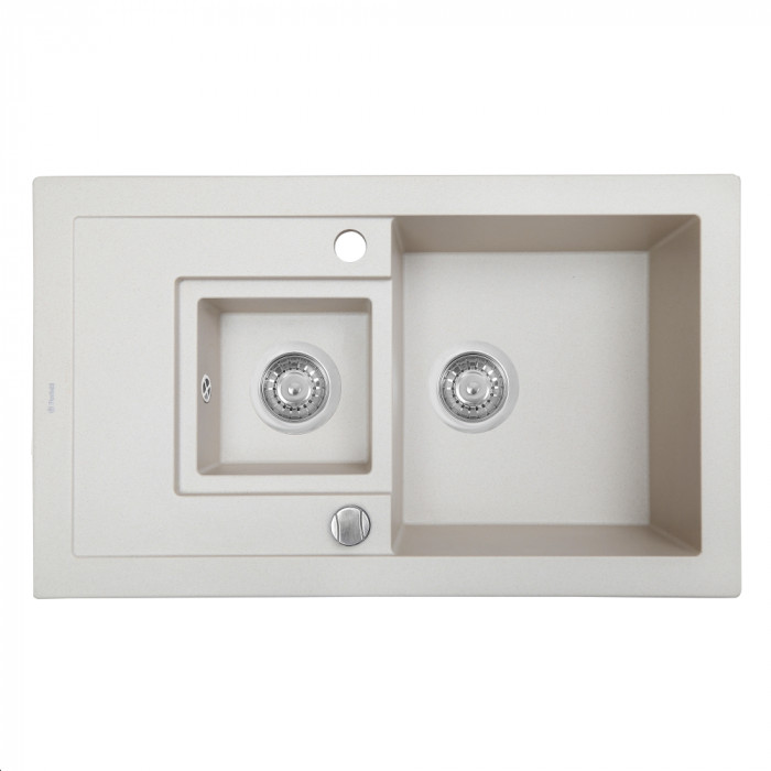 Мийка кухонна гранітна PERFELLI PIERRA PGP 536-78 LIGHT BEIGE