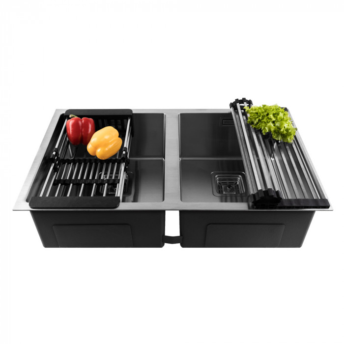 Мийка кухонна нержавіюча сталь WEILOR ALLERHAND WRX TB7745