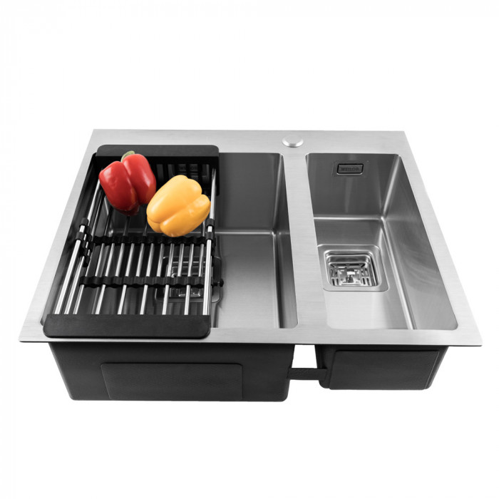 Мийка кухонна нержавіюча сталь WEILOR IMMER WRT DB6050