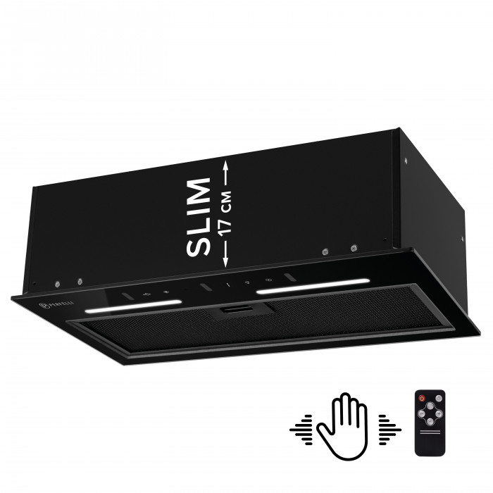 Витяжка повновбудована PERFELLI VIOLA 5JWRB NERO