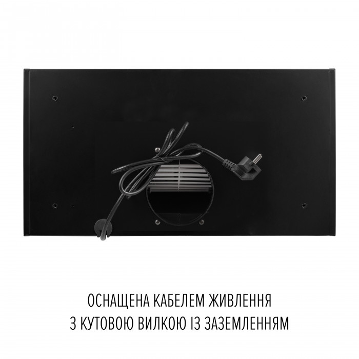 Витяжка повновбудована PERFELLI VIOLA 5JWRB NERO