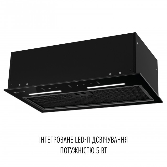Витяжка повновбудована PERFELLI VIOLA 5JWRB NERO