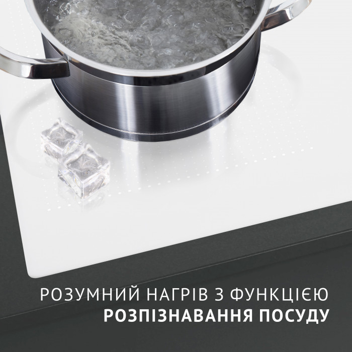 Поверхня індукційна PERFELLI HI 684 WH