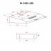 Витяжка плоска PERFELLI PL 5002 I LED