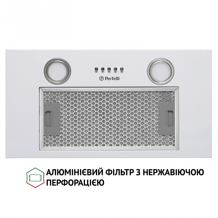 Витяжка повновбудована PERFELLI BI 5652 WH 1000 LED