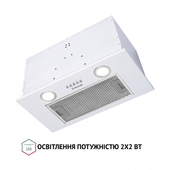 Витяжка повновбудована PERFELLI BI 5652 WH 1000 LED