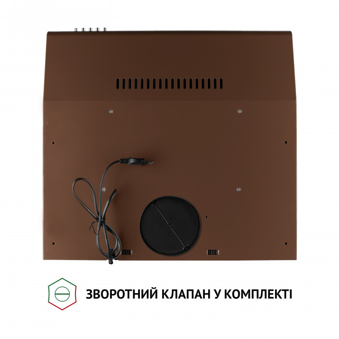 Витяжка плоска PERFELLI PL 5144 Dark BR LED