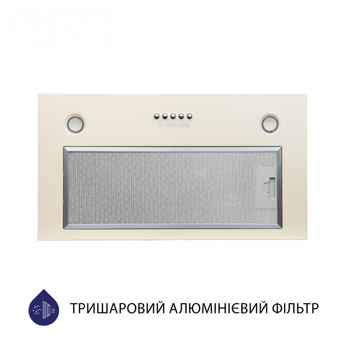 Витяжка повновбудована MINOLA HBI 5627 IV 1000 LED