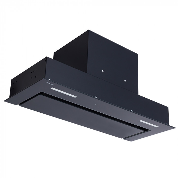 Витяжка повновбудована PERFELLI BISP 7873 BL LED Strip GLASS