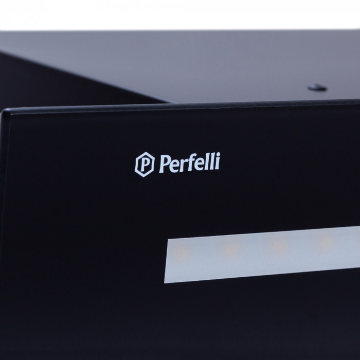 Витяжка повновбудована PERFELLI BISP 7873 BL LED Strip GLASS