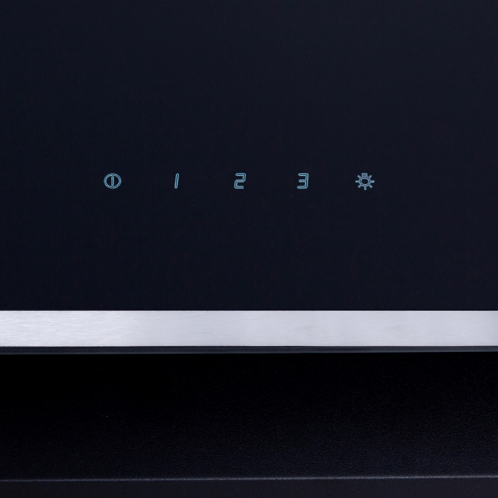 Витяжка декоративна похила MINOLA HVS 6232 BL/INOX 700 LED