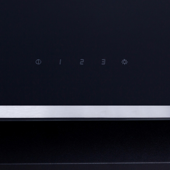 Витяжка декоративна похила MINOLA HVS 6232 BL/INOX 700 LED