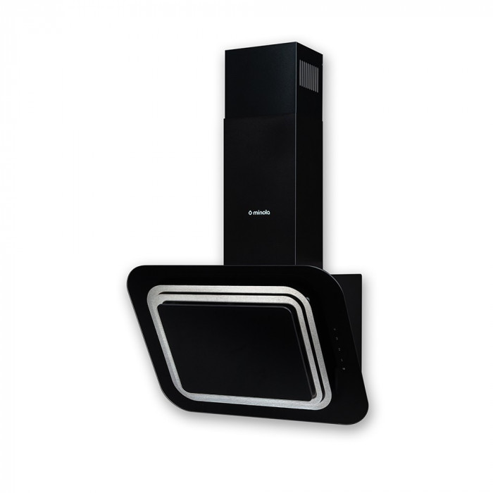 Витяжка декоративна похила MINOLA HVS 6662 BL/I 1000 LED