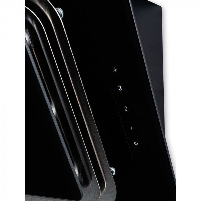 Витяжка декоративна похила MINOLA HVS 6662 BL/I 1000 LED