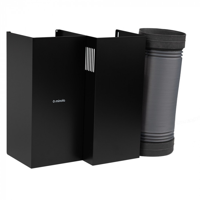 Витяжка декоративна похила MINOLA HVS 6682 BL 1000 LED