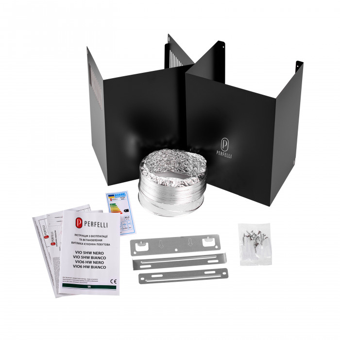 Витяжка декоративна похила PERFELLI VIO 5HW NERO
