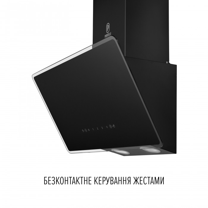 Витяжка декоративна похила PERFELLI VIO 5HW NERO