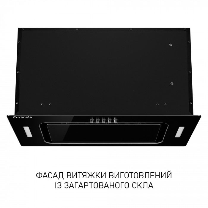 Витяжка повновбудована MINOLA BGK 5677 BL