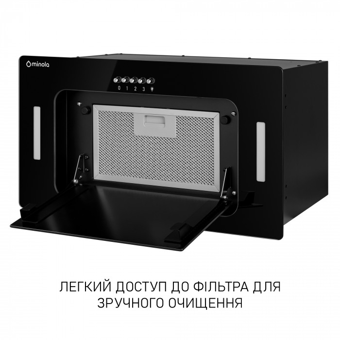 Витяжка повновбудована MINOLA BGK 5677 BL