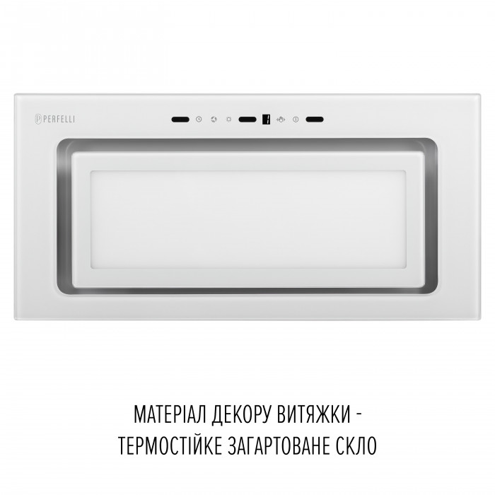 Витяжка повновбудована PERFELLI DESIGN VISION 6 BIANCO SILENZIO
