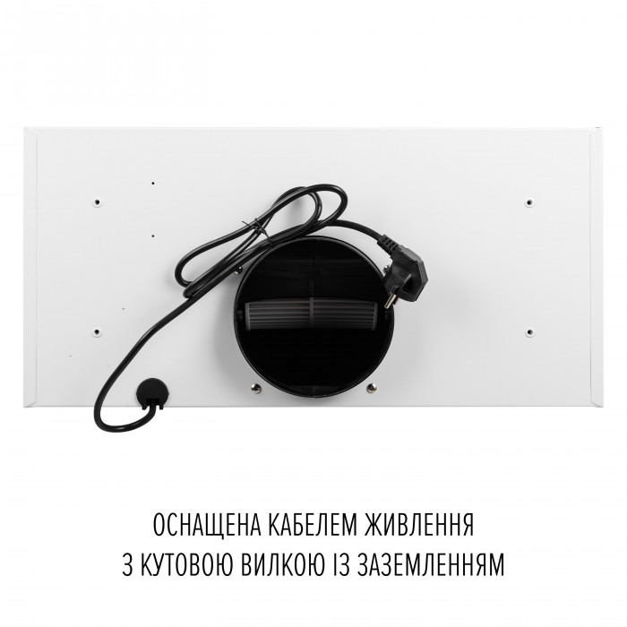 Витяжка повновбудована PERFELLI DESIGN VISION 6 BIANCO SILENZIO