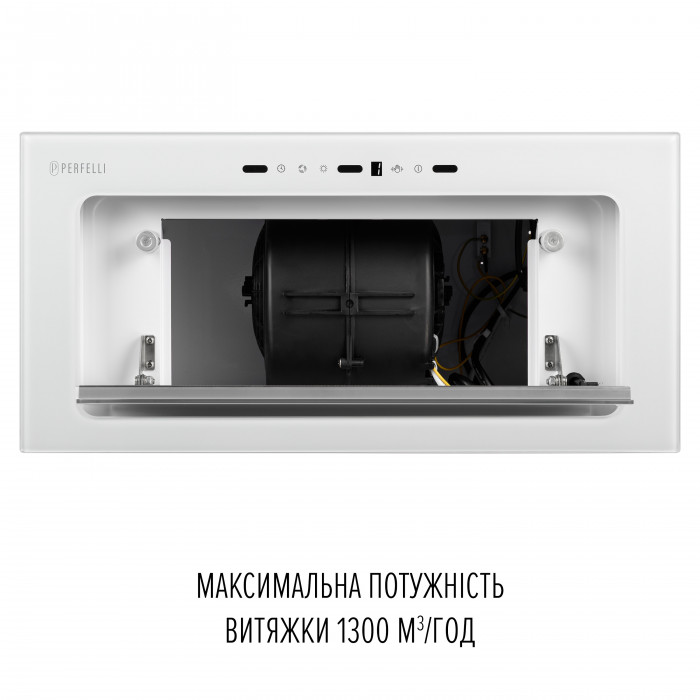 Витяжка повновбудована PERFELLI DESIGN VISION 6 BIANCO SILENZIO