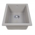 Мийка кухонна гранітна PERFELLI ESTO PGE 101-38 GREY METALLIC