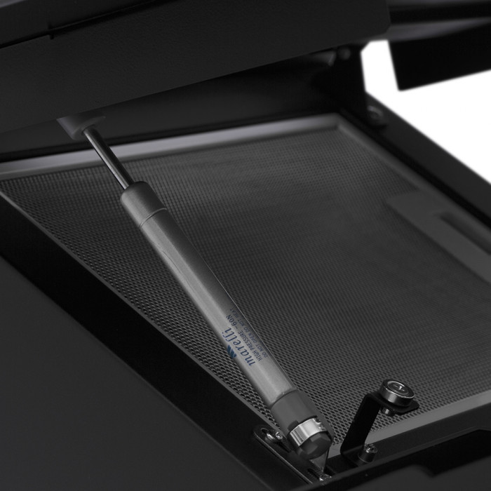 Витяжка декоративна похила PERFELLI DNS 9793 B 1100 BL LED Strip