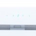 Витяжка повновбудована PERFELLI BISP 6873 WH LED Strip GLASS
