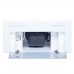 Витяжка повновбудована PERFELLI BISP 6873 WH LED Strip GLASS