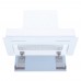 Витяжка повновбудована PERFELLI BISP 6873 WH LED Strip GLASS