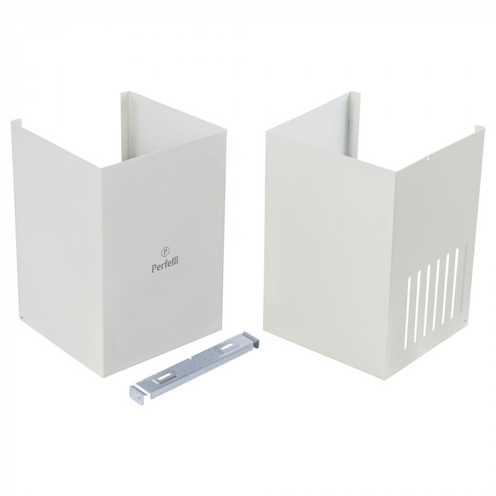 Витяжка декоративна похила PERFELLI DNS 6422 D 850 WH LED