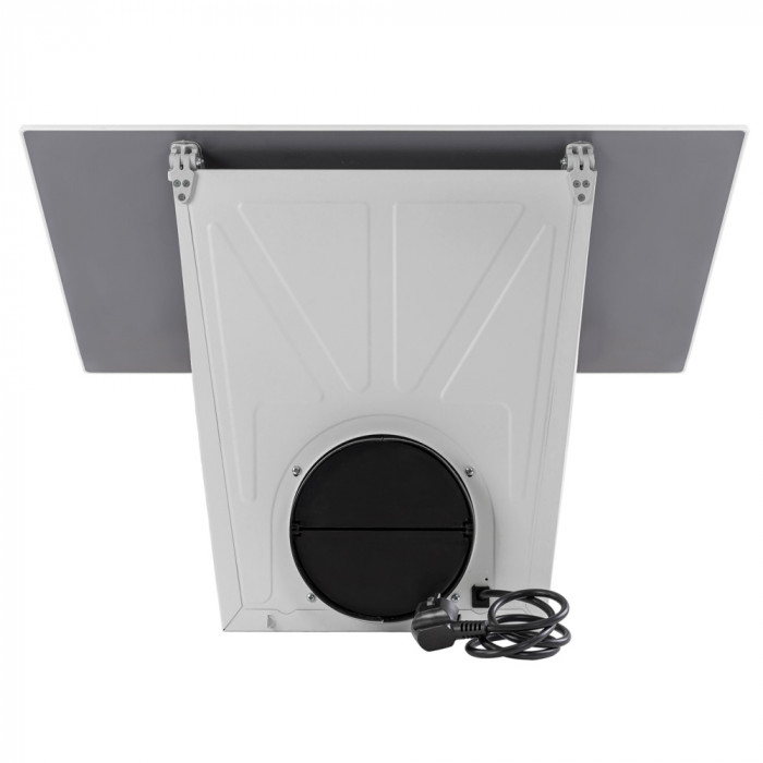 Витяжка декоративна похила PERFELLI DNS 6422 D 850 WH LED