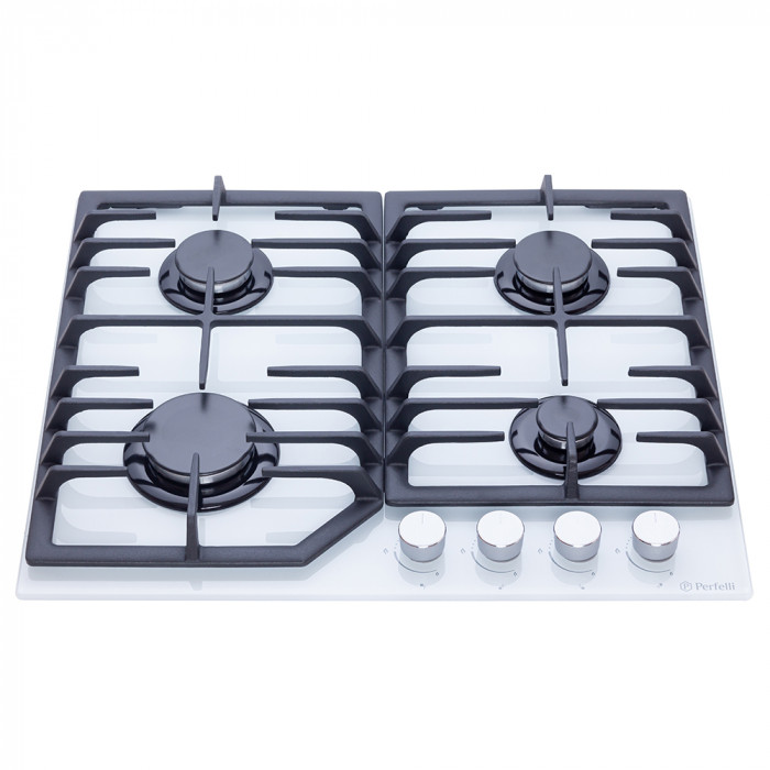 Поверхня газова на склі PERFELLI HGG 61494 WH