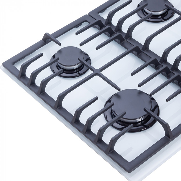 Поверхня газова на склі PERFELLI HGG 61494 WH