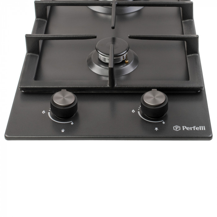 Поверхня газова Domino на металі PERFELLI HGM 31424 BL