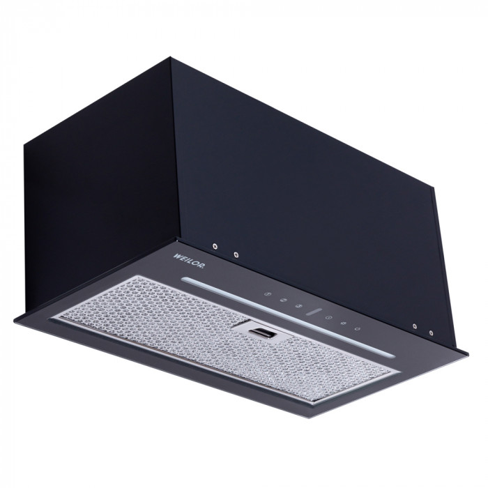 Витяжка повновбудована WEILOR PBSR 52301 GLASS BL 1100 LED Strip