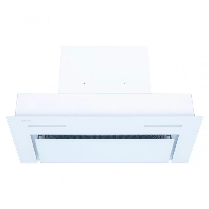 Витяжка повновбудована PERFELLI BISP 6873 WH LED Strip GLASS