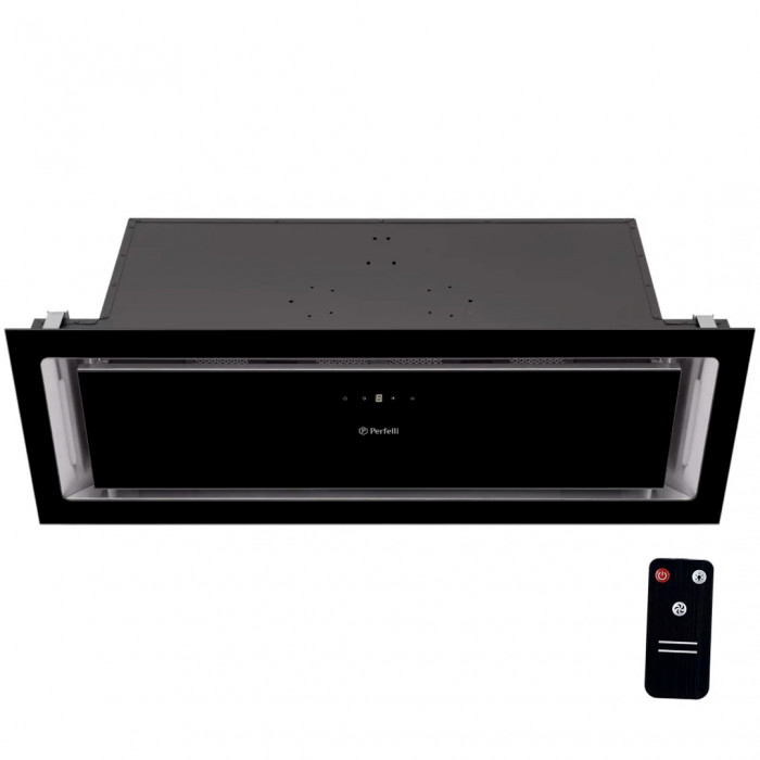 Витяжка повновбудована PERFELLI BISP 9673 BL 1000 LED Strip