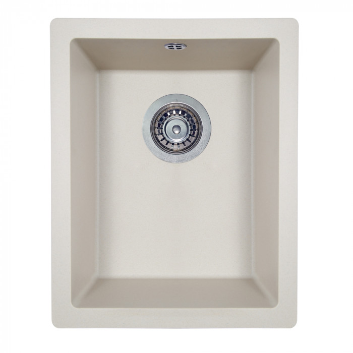 Мийка кухонна гранітна PERFELLI ESTO PGE 10-38 LIGHT BEIGE
