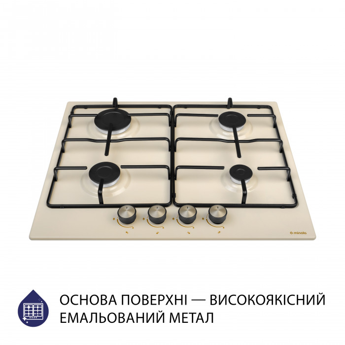 Поверхня газова на металі MINOLA MGM 61404 IV